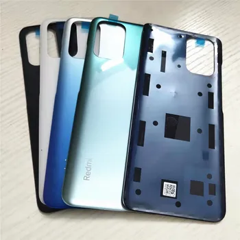10 kom./lot za Xiaomi Redmi Note 10 M2101K7AI M2101K7AG Popravak Poklopca pretinca za baterije Zamjena Stražnja Vrata Stražnji Torbica + Ljepilo
