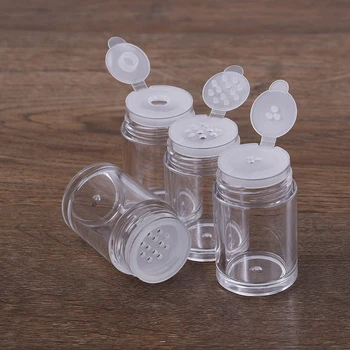 1~3pcs 10 ml Bijela prazna plastična boca sito banke kontejner s navojnim poklopcem make-up Novi i visoke kvalitete