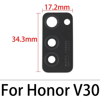 2 kom. Staklo za kameru sa ljepilo Ljepilo za Huawei Honor 10 10i 20 20S 20i 30 Lite Pro 30 S V30 Y9 Prime 2019 Objektiv za stražnje kamere