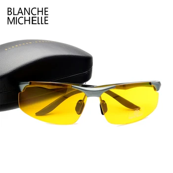 2020 Aluminij Magnezij muške Sunčane naočale Polarizirane Sportske Naočale za vožnju Vid Sunčane naočale za ribolov UV400 Sunčane naočale rimless