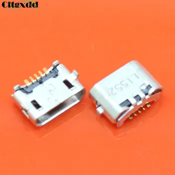 Cltgxdd 10~100 kom. Micro USB konektor za punjenje 5pin za Huawei Honor 4X Y6 4A P8 C8817 P8max P8Lite 4C 3XPro G750-T20