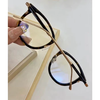 Eyeglow Kvalitetne Okrugle Naočale u okvirima Za muškarce i žene 2021 bodovi Bodovi na recept Individualne Rimless TF5612 oculos 