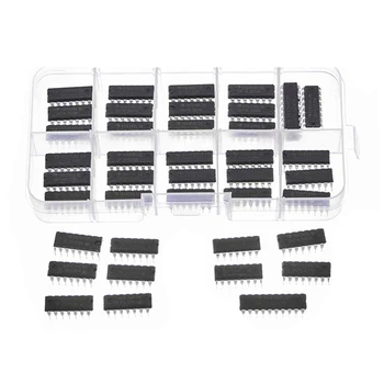 HOT-40 kom. Set logičkih čipova serije 74HCxx + 74LSxx, Digitalni integrirani čip(20 kom. 74HCxx+20 kom. 74LSxx) 