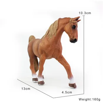 Imitacija Životinja Model Konja Solidan Emulacija Figurica Edukativne Edukativne Igračke za dječake Dječja igračka za konje
