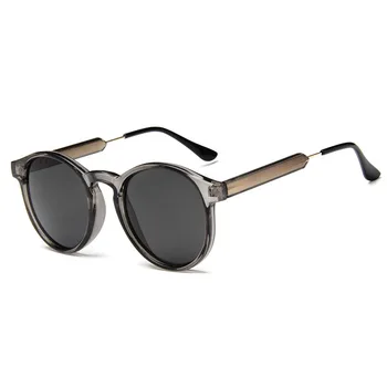 Klasicni Okrugle sunčane naočale za žene i Za muškarce Korporativni dizajn Prozirne ženske sunčane naočale Za muškarce Oculos De Sol Feminino Люнет Soli 
