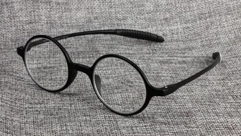 Korporativni Dizajn TR90 Klasicni Okrugli Rimless Naočale Za Čitanje Muškarci Žene Retro Stil Smole Optički Naočale su Unisex Naočale +100~+400