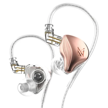 KZ ZEX Statički Dinamički Upravljački program Upravljački program za Dual Hibridni Vozač HiFi Slušalice Za Slušalice, Prijenosni Kabel Slušalice 