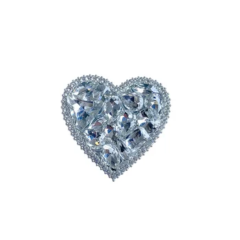 Luksuzne Dijamante u obliku srca Držač telefona Sklopivi Stalak za telefon Držači Pribor za mobilne telefone Ekspanzioni Stalak za telefon
