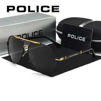 Luksuzni Sunčane naočale pilota Gospodo Policajci Sunčane naočale Marke, dizajner Za vožnju na otvorenom AAA Polarizirane Naočale UV400 lunete naočale 2021 Novi 