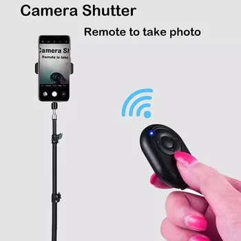 Mini Bežične Bluetooth Daljinski Upravljač za Zatvarača Dugme Samookidač, Kamera Olovka Okidača Kontroler Telefona