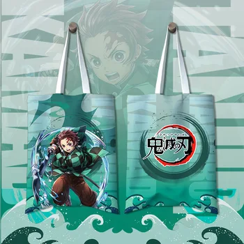 Novi Japanski uzorak Anime Ubojica Demona Кимецу ali Яиба Камадо Незуко Камадо Тандзиро Shopping student torba na rame Poklon 