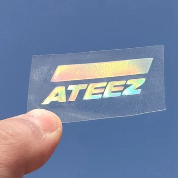 Novi Kpop ATEEZ Laser PVC Naljepnica Kreativno Naljepnica Duginih Boja Za Ukrašavanje Laptop Telefon