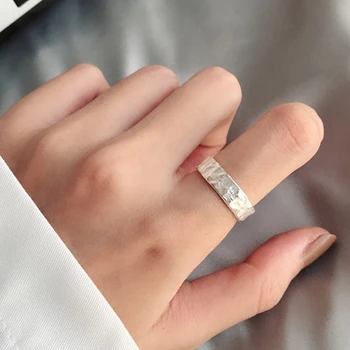 Novi prsten u korejskom stilu za žene Минималистская Moda Geometrijski Motivi Pribor za ruke Podesivi Par Večernje nakit Poklon
