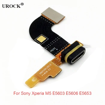Originalni Novi USB Port Za Punjenje Priključak Fleksibilan Kabel s Mikrofonom Za Sony Xperia M5 E5603 E5606 E5653 