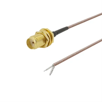 SMA Ženski Konektor Adapter Antena RG316 Tiskana pločica Lem Pletenica Kabel Kabel 50 Ω Za Bežični WIFI Ruter GPS GPRS S Niskim Gubicima 