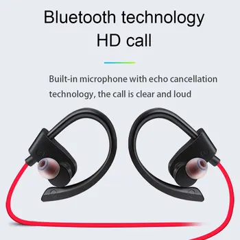 Sportski Bežična Bluetooth slušalica 4.1 Za rad Sa стереомузыкой Univerzalni Mini čepići za uši sa dva umetcima za uši, Visi na uški ili ušnih крючках HIFI Slušalice