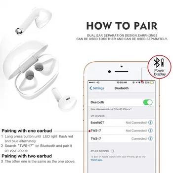 Stručni Bežične Bluetooth Slušalice 5.0 Slušalice za Slušalice Haier Titan Alpha T1 A1 A4 Lite I6 Infinity Slušalice Slušalice s Mikrofonom 