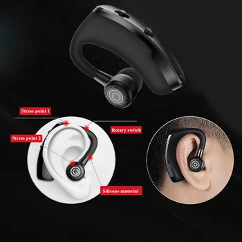 V9 bežične slušalice fone slušalice Slušalice Poslovne Bluetooth Pogon Poziv Stereo Sportske slušalice HiFi