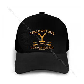 Yellowstone Dutton Ranč Strelice Za s Polo Na red Shirt Ženske kape Umjetnička kapu Muška Anime Moda Odnos Duboke Misli