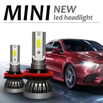 Auto Mini-Žarulja sa žarnom niti H1 H4 H7 H8 H9 H11 6000 DO IP68 Vodootporan Auto LED Žarulje